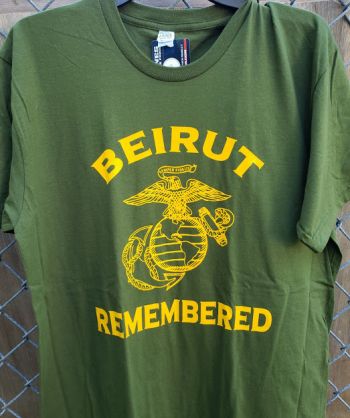 T-Shirt/ Beirut Remembered, US MADE